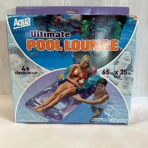 New vintage Aqua Leisure‎ Ultimate inflatable pool lounge float
